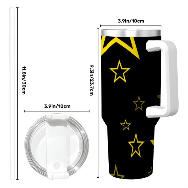 Tumbler mit Hundemotiv Motte1 - Edelstahl, Becher, 1L, mit Strohhalm, bunt, Motive in Digitaler Popart, AmStaff, Staffordshire, SOKA, Listenhund